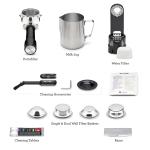 Breville Barista Express Impress BES876BSS - Semi-Automatic Espresso Machine with Built-in Coffee Grinder & Steam Wand - Stainless Steel
