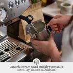 Breville Barista Express Impress BES876BSS - Semi-Automatic Espresso Machine with Built-in Coffee Grinder & Steam Wand - Stainless Steel