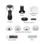 Breville Bambino Plus BES500DBL - Automatic Espresso Machine with Milk Frother, 3-Second Startup - Ideal for Lattes & Cappuccinos - Damson Blue