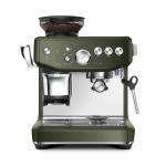 Breville Barista Express Impress BES876OLT - Bean-to-Cup Espresso Machine with Built-in Grinder - Olive Tapenade Limited Edition