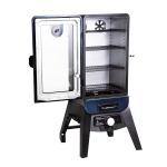 Pit Boss Grills PBV3A1 Electric Smoker, Blue Hammertone, 684 sq inches